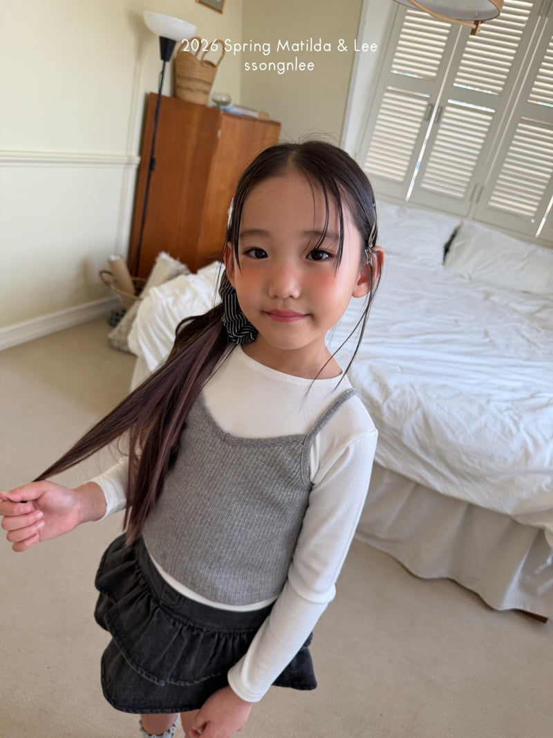Matilda & Lee - Korean Children Fashion - #kidsstore - Lace Bustier - 4