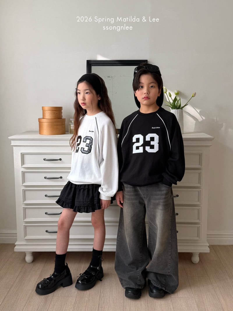 Matilda & Lee - Korean Children Fashion - #kidzfashiontrend - 23 Double Stripe Sweatshirt - 8