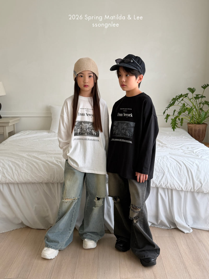 Matilda & Lee - Korean Children Fashion - #kidzfashiontrend - New York Tee - 5