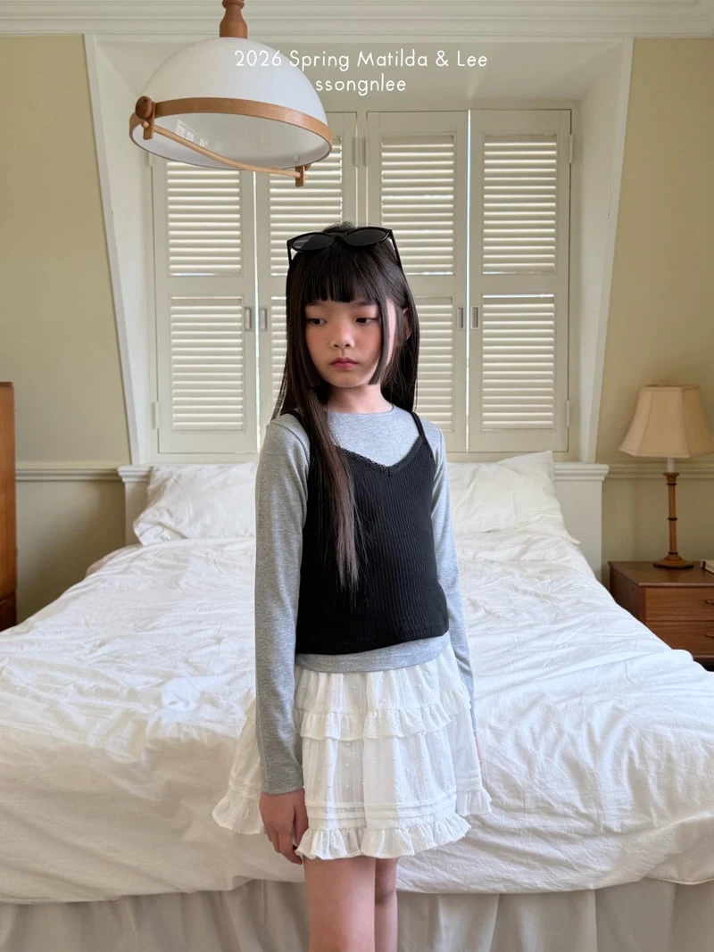 Matilda & Lee - Korean Children Fashion - #kidzfashiontrend - Soft Boat Neck Tee - 8
