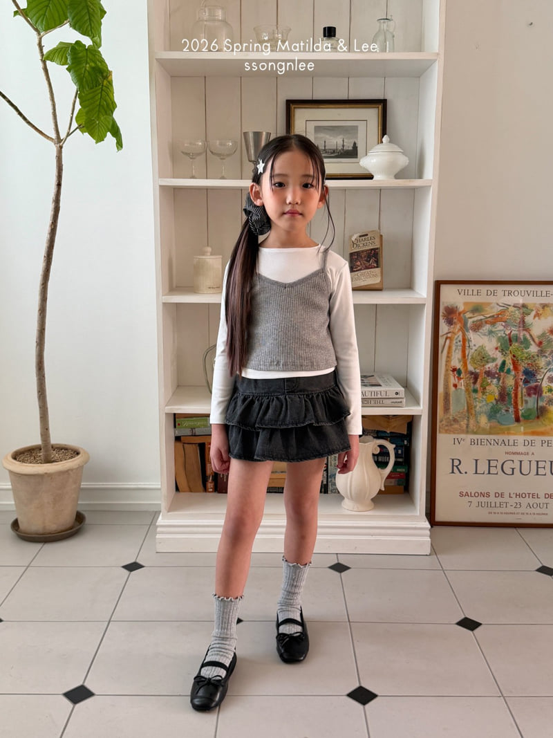Matilda & Lee - Korean Children Fashion - #littlefashionista - Lace Bustier - 6