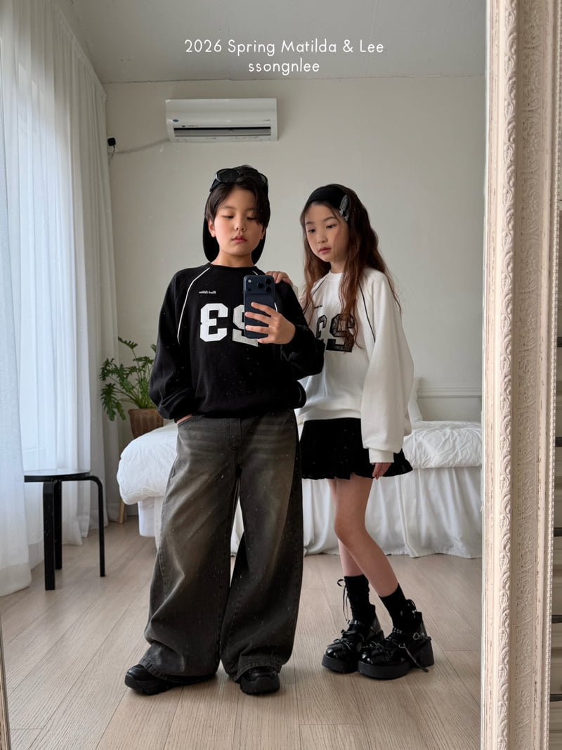 Matilda & Lee - Korean Children Fashion - #littlefashionista - 23 Double Stripe Sweatshirt - 10