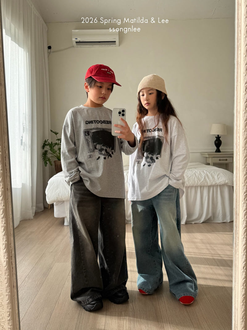 Matilda & Lee - Korean Children Fashion - #magicofchildhood - Rebooting Long Sleeve Tee - 12