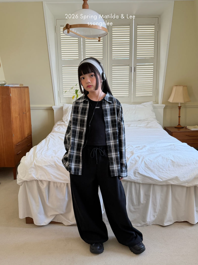 Matilda & Lee - Korean Children Fashion - #magicofchildhood - Memory Check Shirt - 9