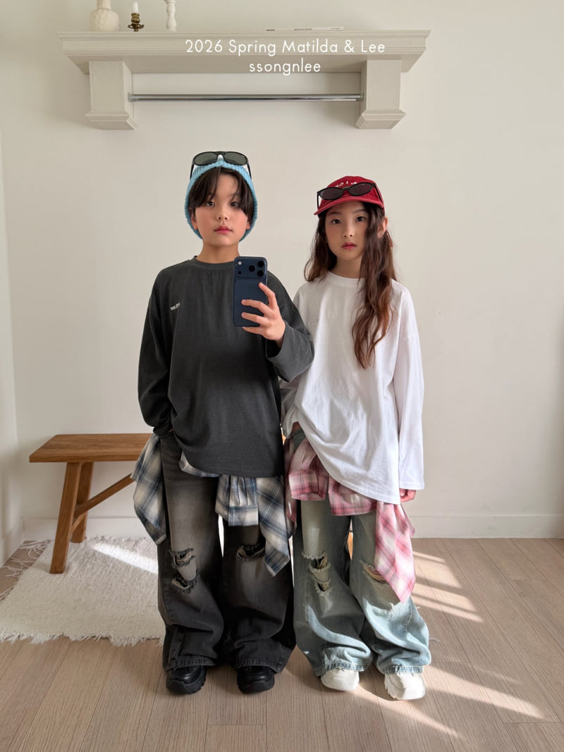 Matilda & Lee - Korean Children Fashion - #magicofchildhood - Spring Check Shirt - 3
