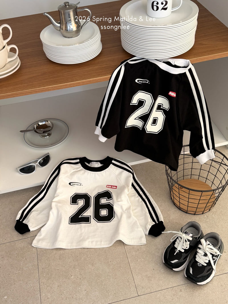Matilda & Lee - Korean Children Fashion - #magicofchildhood - 26 Double Stripe Raglan Tee