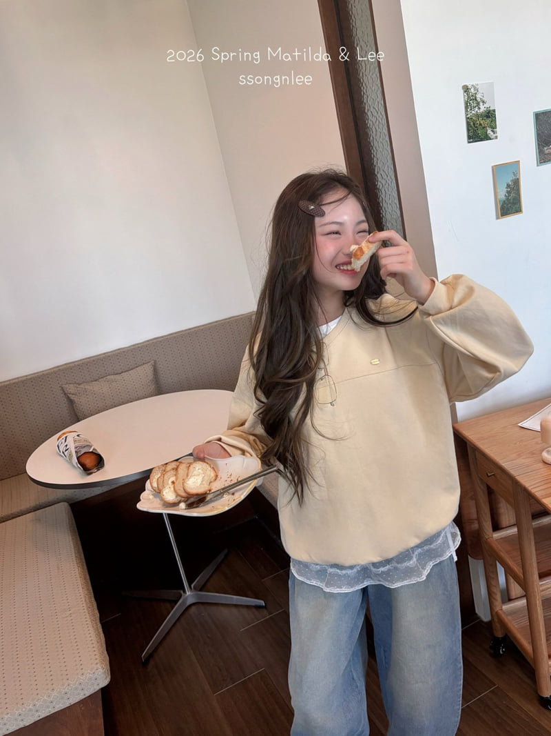 Matilda & Lee - Korean Children Fashion - #magicofchildhood - Daily V-Neck Sweatshirt - 10