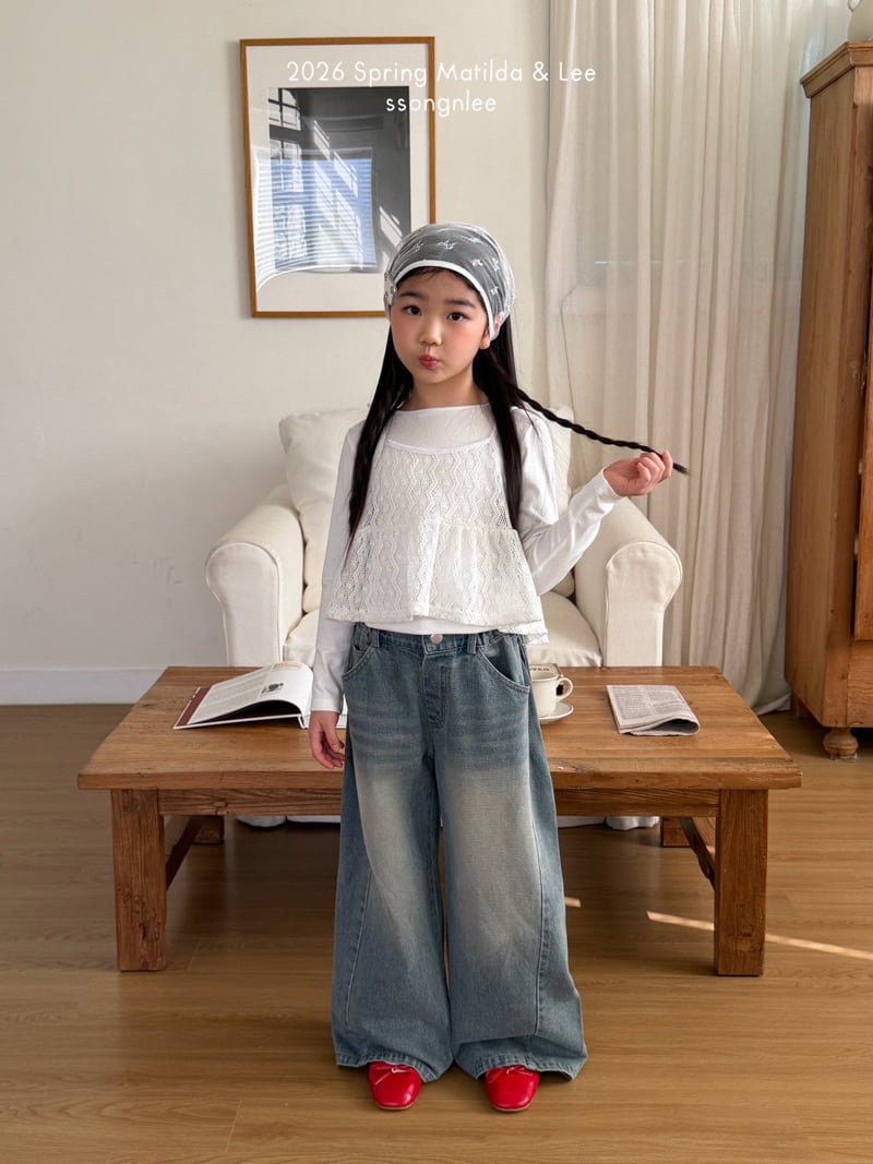 Matilda & Lee - Korean Children Fashion - #magicofchildhood - Crochet Bustier - 7