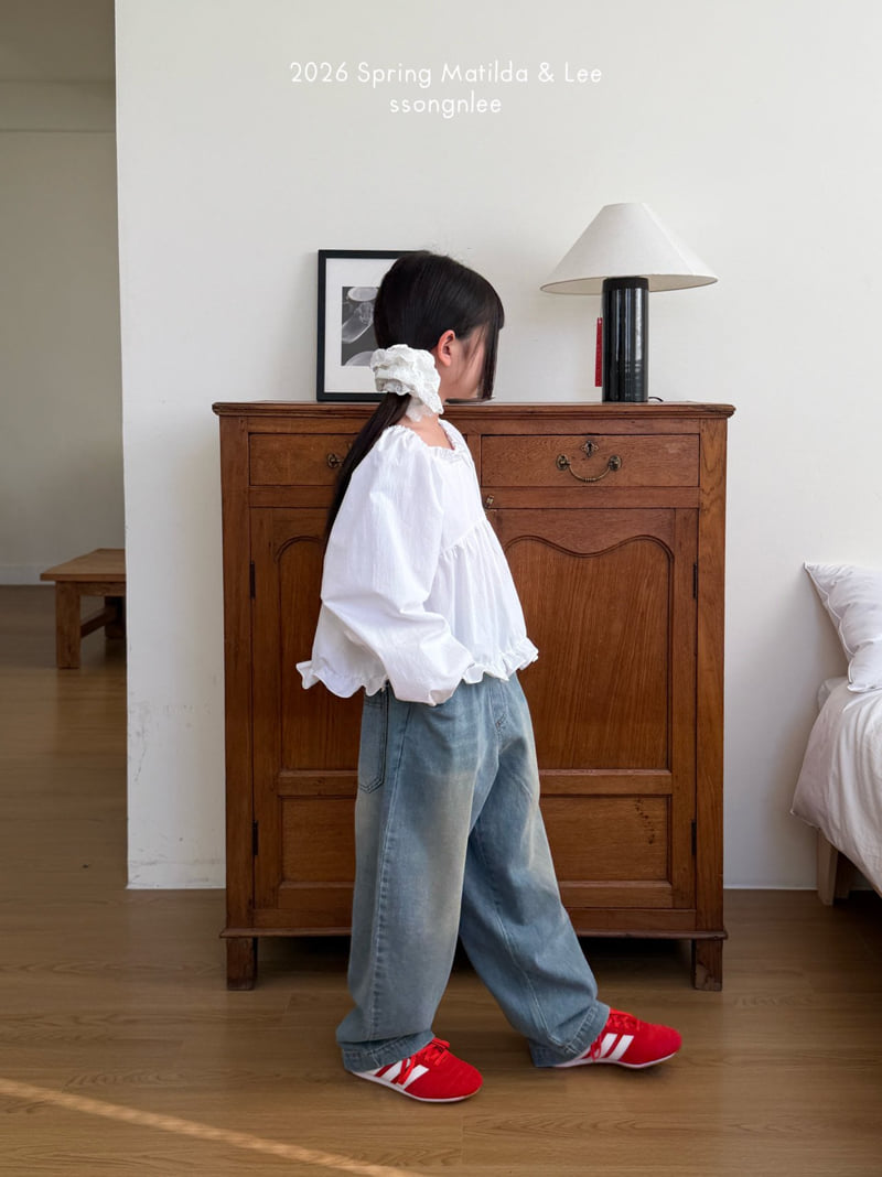 Matilda & Lee - Korean Children Fashion - #magicofchildhood - Shirring Blouse - 3