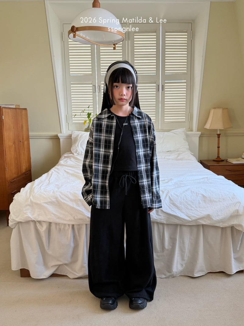 Matilda & Lee - Korean Children Fashion - #minifashionista - Memory Check Shirt - 10