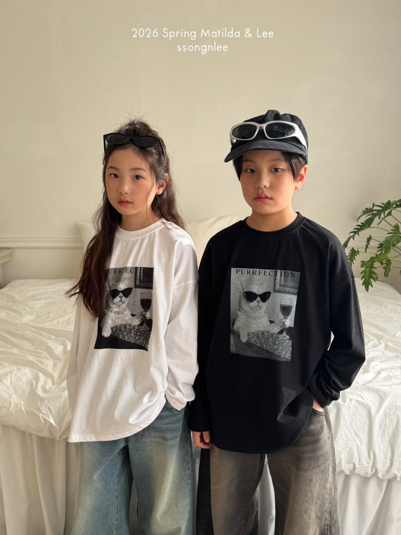Matilda & Lee - Korean Children Fashion - #minifashionista - Rich Cat Tee - 5