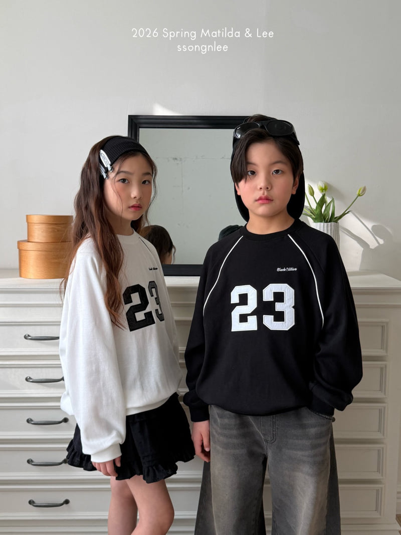 Matilda & Lee - Korean Children Fashion - #minifashionista - 23 Double Stripe Sweatshirt - 12