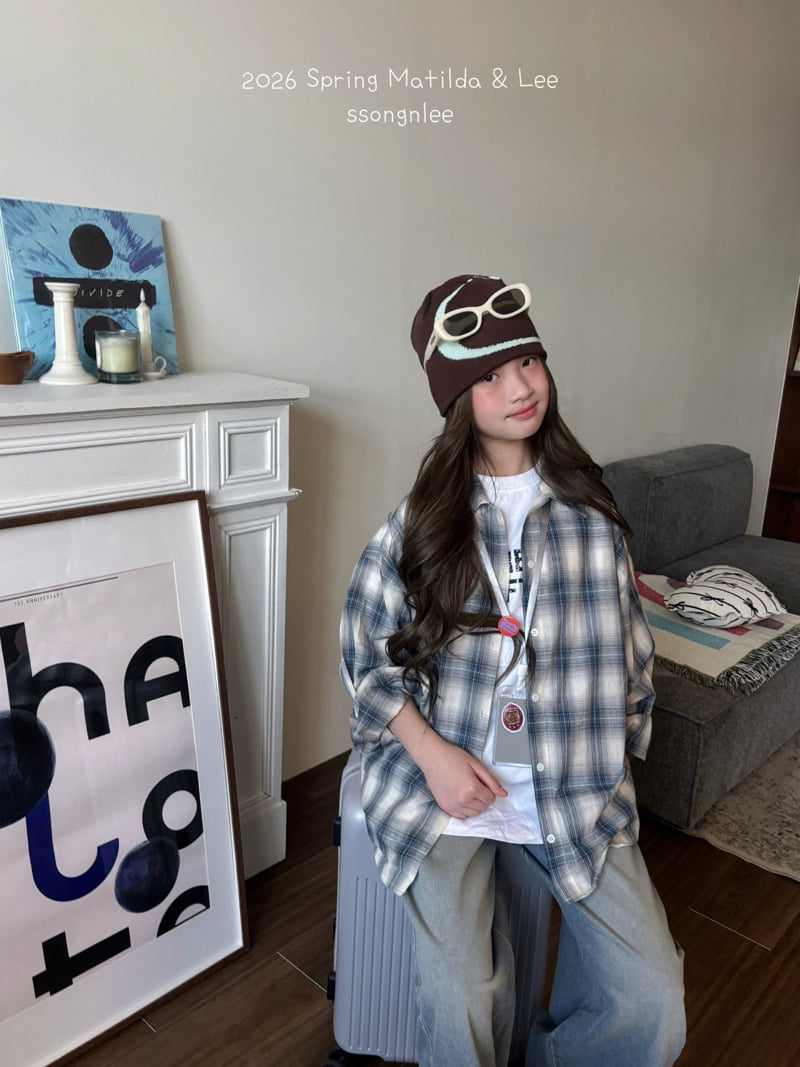 Matilda & Lee - Korean Children Fashion - #magicofchildhood - Spring Check Shirt - 4