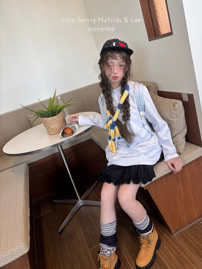 Matilda & Lee - Korean Children Fashion - #minifashionista - Eyelet Lace Skirt - 11