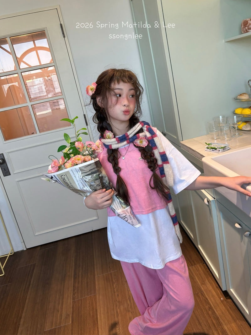 Matilda & Lee - Korean Children Fashion - #minifashionista - Terry Sleeveless Top - 3