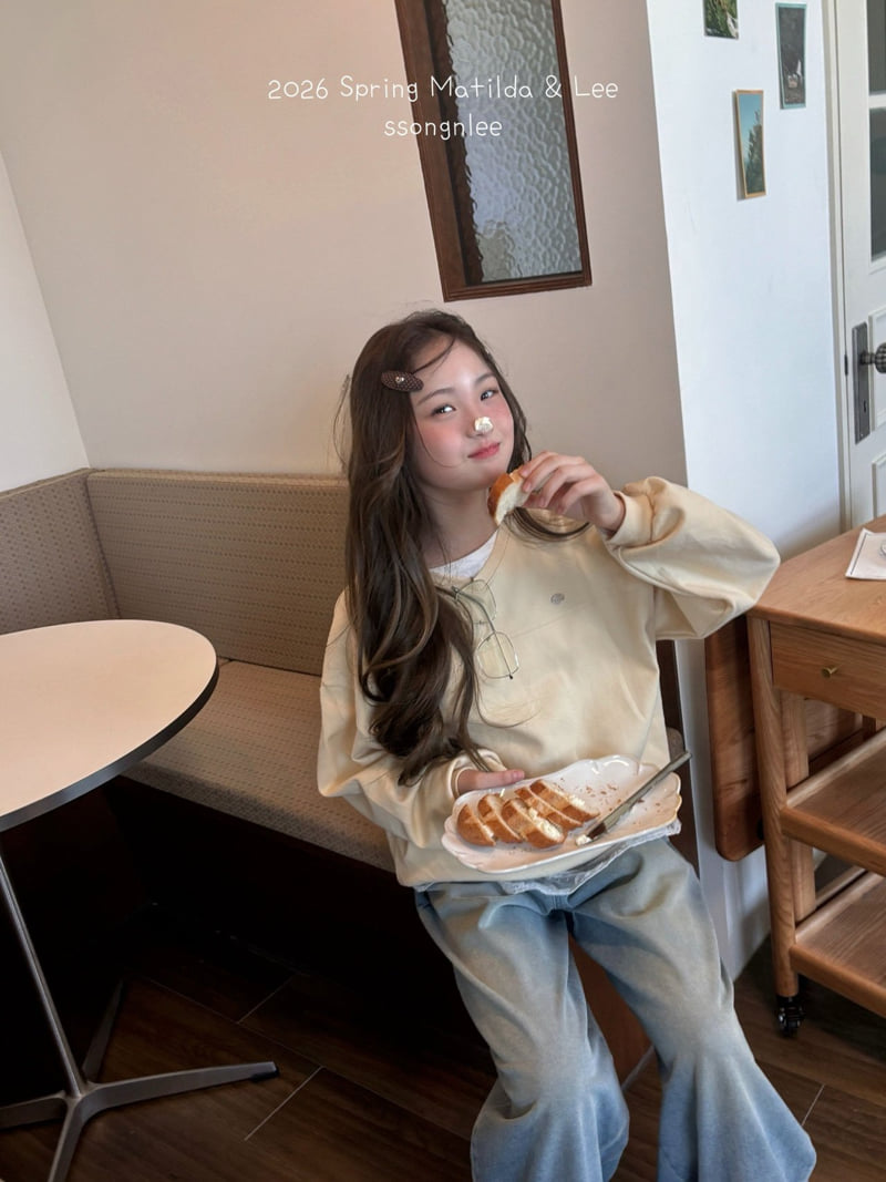 Matilda & Lee - Korean Children Fashion - #minifashionista - Daily V-Neck Sweatshirt - 11