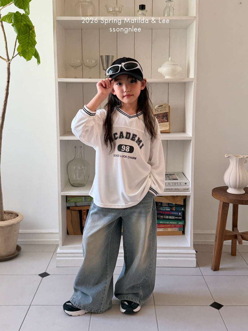 Matilda & Lee - Korean Children Fashion - #minifashionista - Academy Mesh Tee - 6