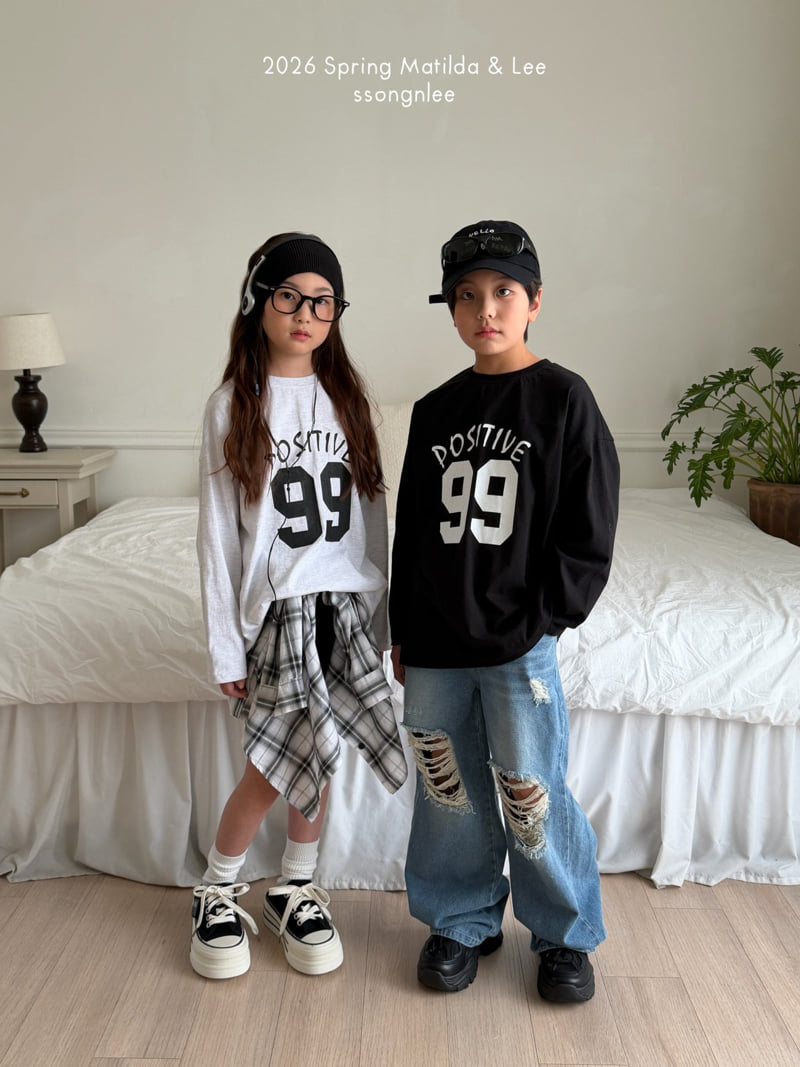 Matilda & Lee - Korean Children Fashion - #minifashionista - Everyday Vintage Denim Pants - 6