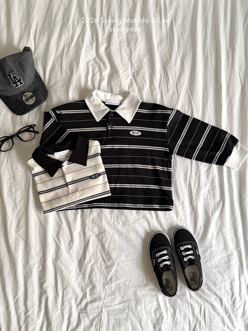Matilda & Lee - Korean Children Fashion - #minifashionista - With Me Collar Tee
