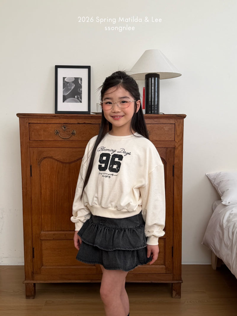 Matilda & Lee - Korean Children Fashion - #minifashionista - 96 Crop Sweatshirt - 12