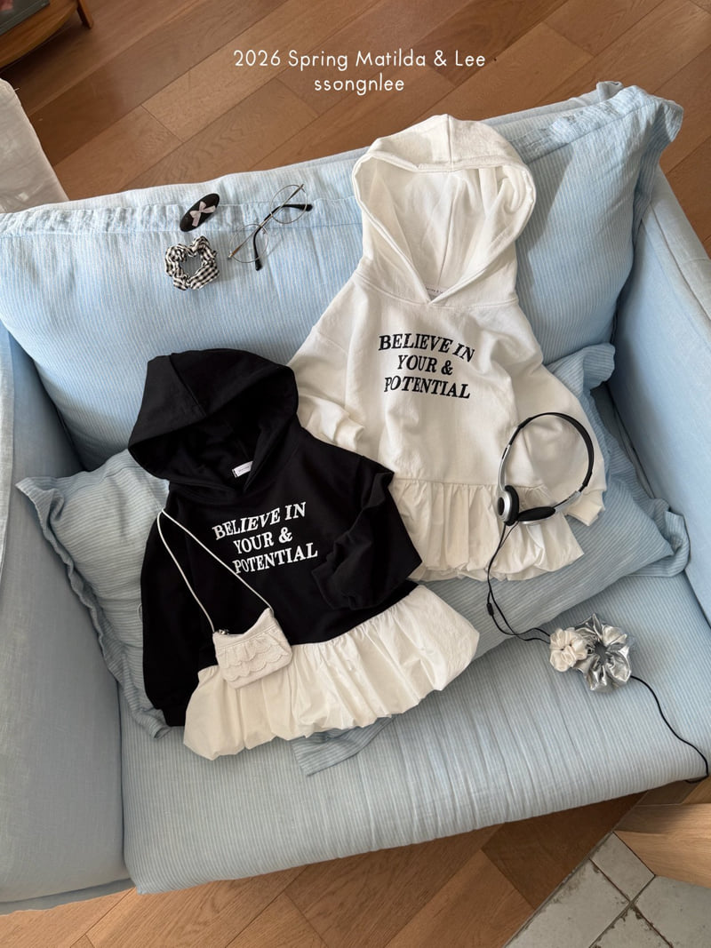Matilda & Lee - Korean Children Fashion - #prettylittlegirls - Hooded Balloon One-piece