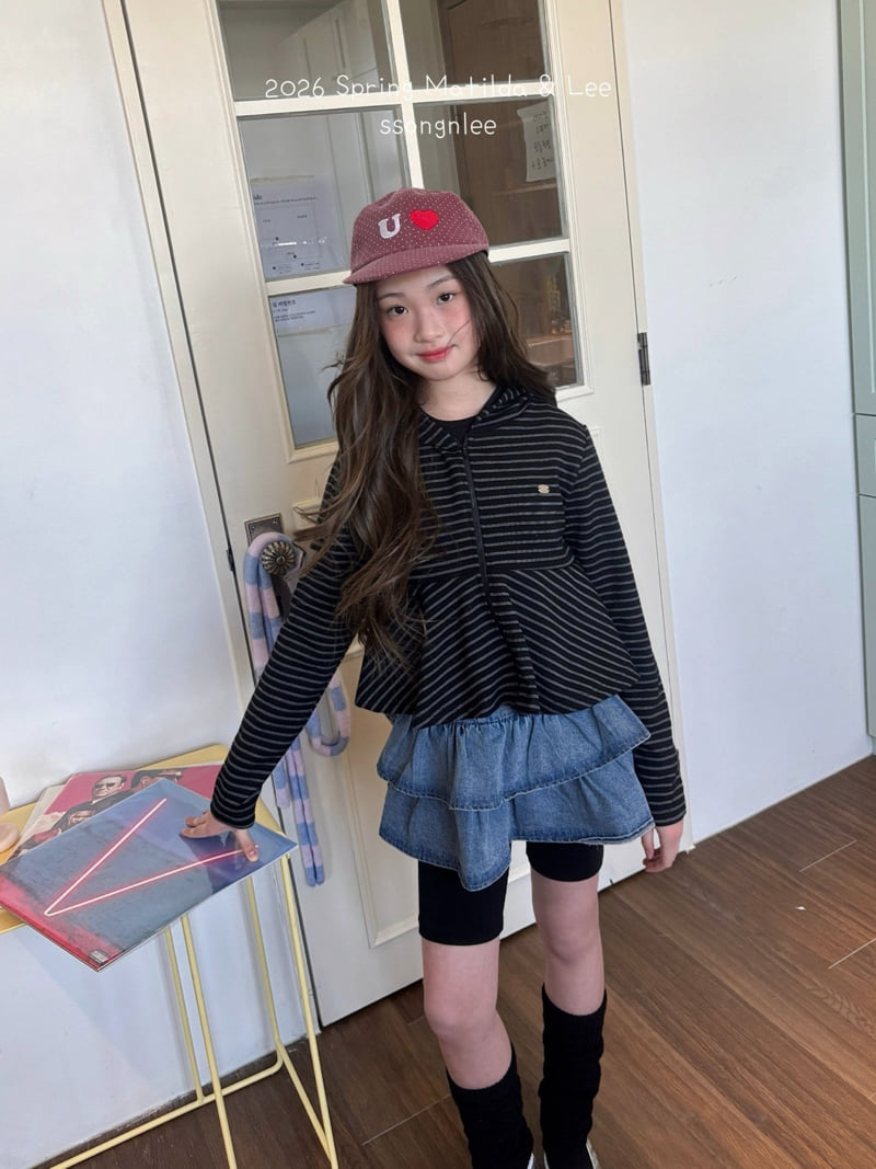 Matilda & Lee - Korean Children Fashion - #prettylittlegirls - Biker Leggings - 9
