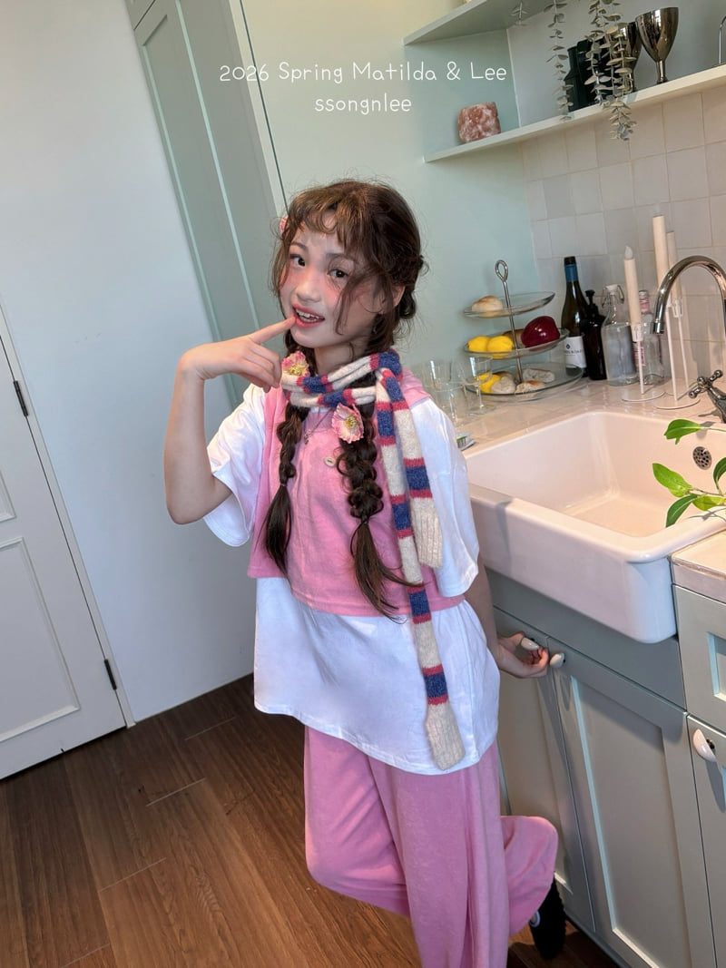 Matilda & Lee - Korean Children Fashion - #minifashionista - Terry Sleeveless Top - 4