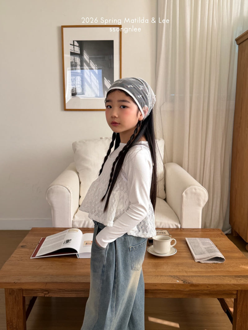 Matilda & Lee - Korean Children Fashion - #prettylittlegirls - Crochet Bustier - 9