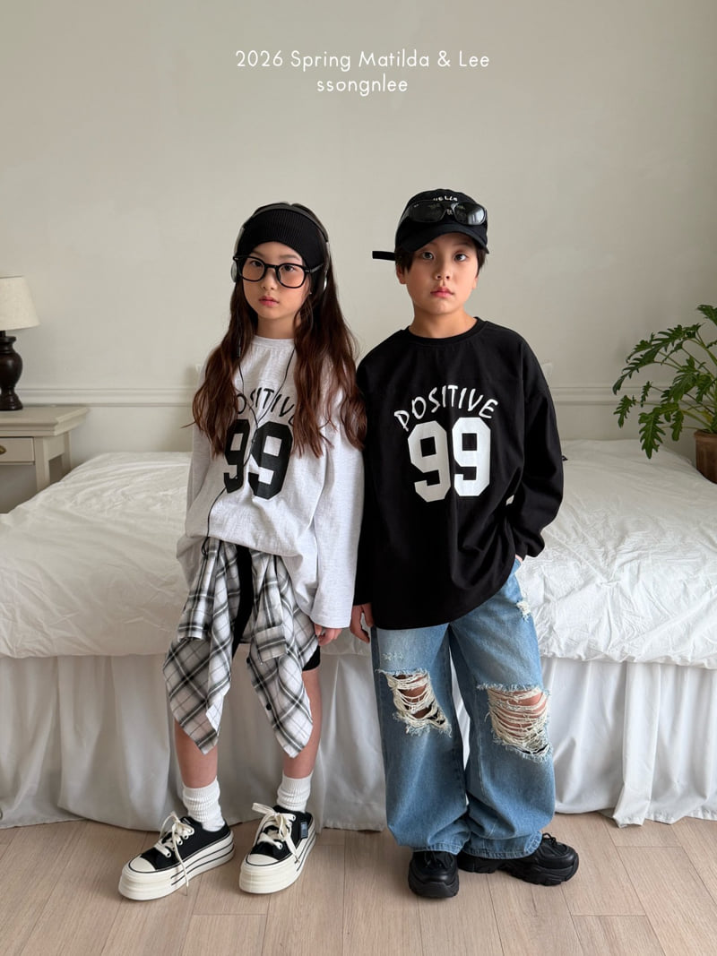 Matilda & Lee - Korean Children Fashion - #prettylittlegirls - Everyday Vintage Denim Pants - 7