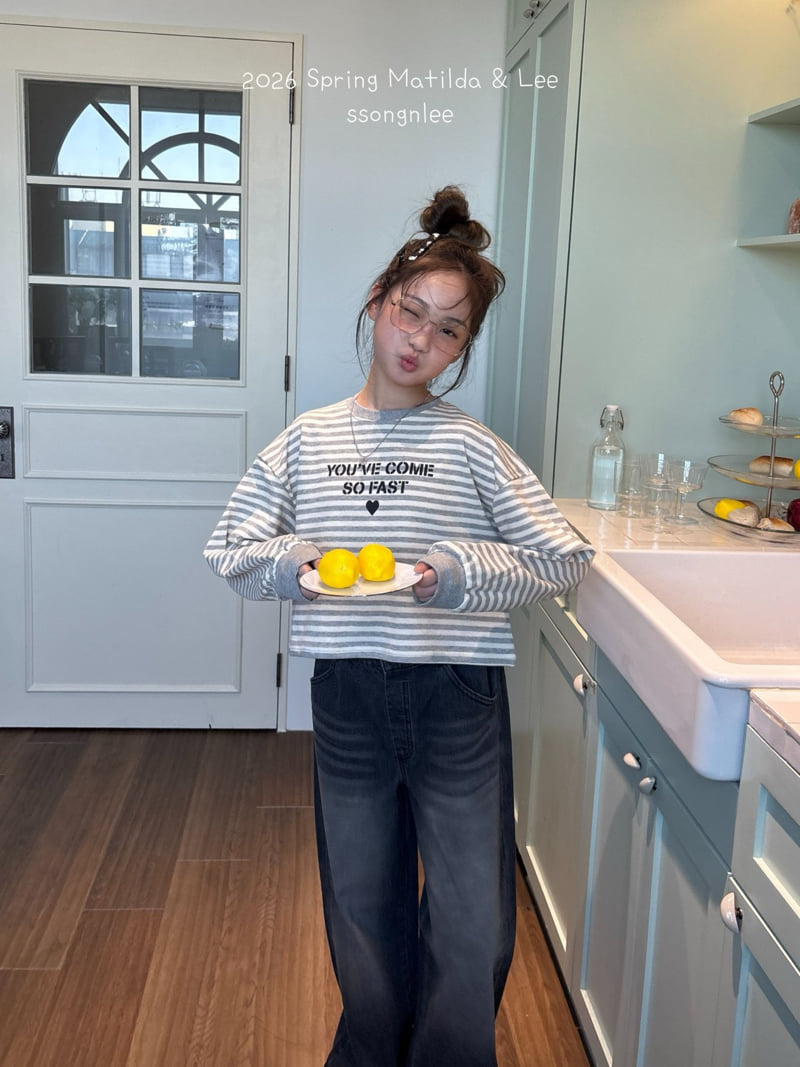 Matilda & Lee - Korean Children Fashion - #minifashionista - Play Daily Denim Pants - 4