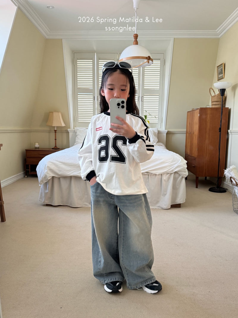 Matilda & Lee - Korean Children Fashion - #stylishchildhood - 26 Double Stripe Raglan Tee - 6