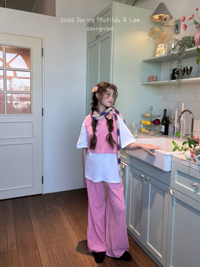 Matilda & Lee - Korean Children Fashion - #stylishchildhood - Terry String Pants - 7