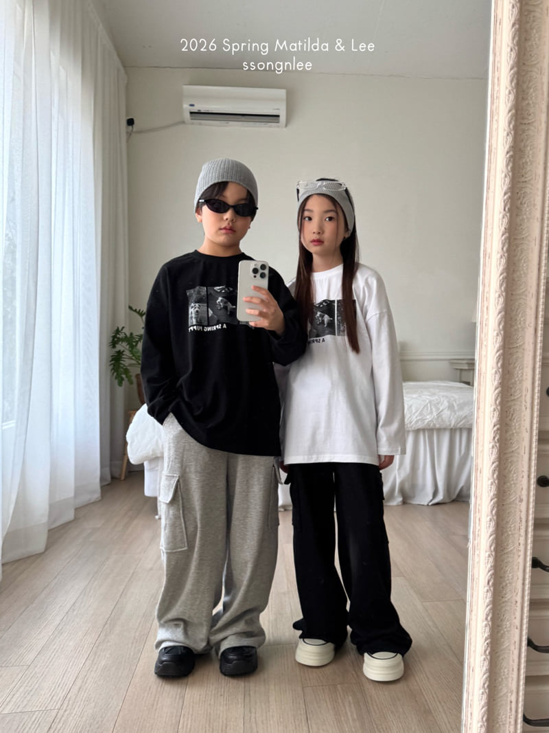 Matilda & Lee - Korean Children Fashion - #stylishchildhood - Puppy Graphic Tee - 11