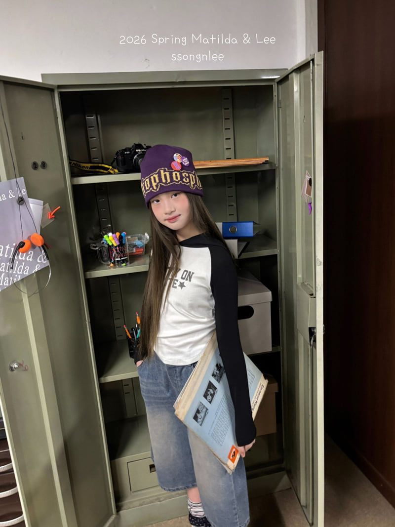 Matilda & Lee - Korean Children Fashion - #prettylittlegirls - Pretty Hooded Raglan Tee - 4