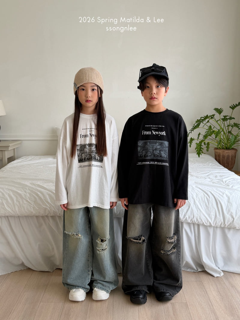 Matilda & Lee - Korean Children Fashion - #toddlerclothing - New York Tee - 12