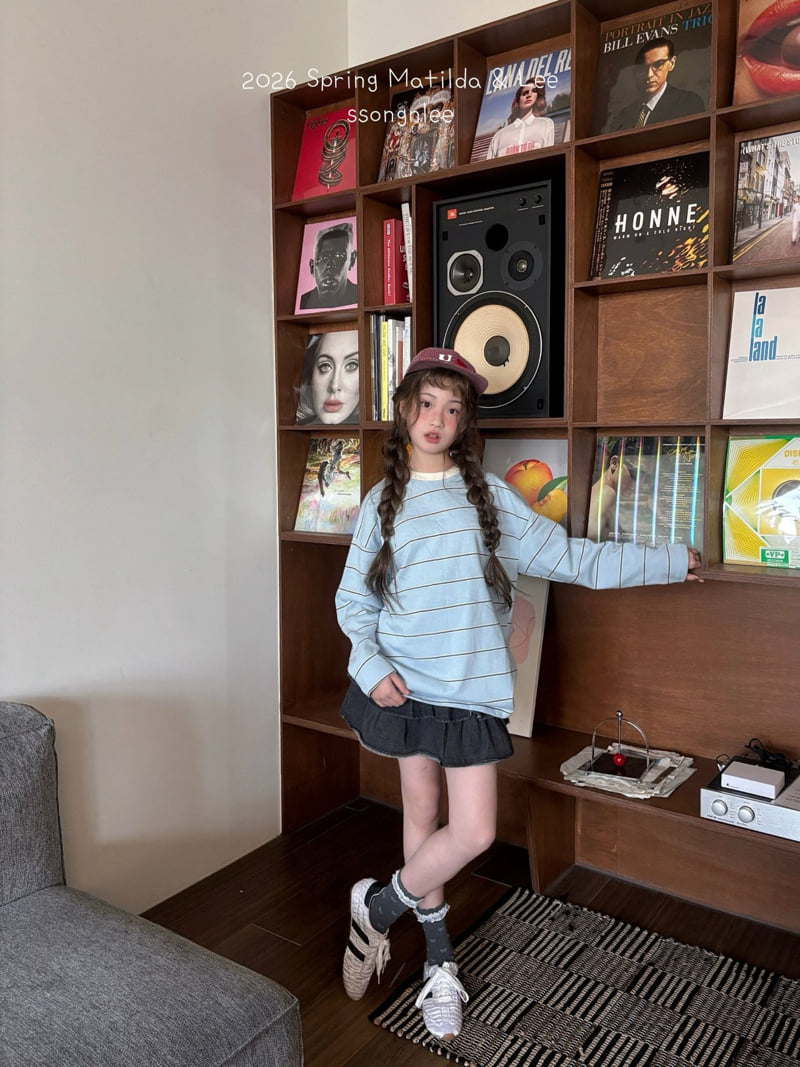 Matilda & Lee - Korean Children Fashion - #toddlerclothing - Urban Stripe Tee - 8