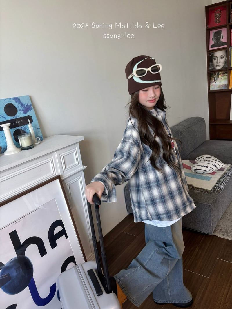 Matilda & Lee - Korean Children Fashion - #toddlerclothing - Spring Check Shirt - 7