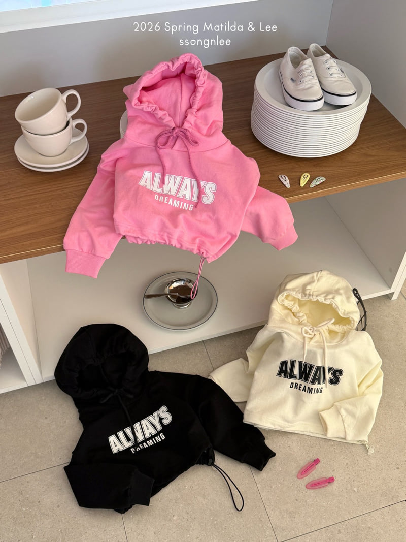 Matilda & Lee - Korean Children Fashion - #toddlerclothing - Always Crop Hoodie