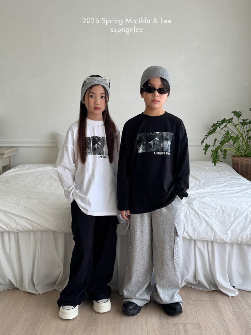 Matilda & Lee - Korean Children Fashion - #toddlerclothing - Puppy Graphic Tee - 10