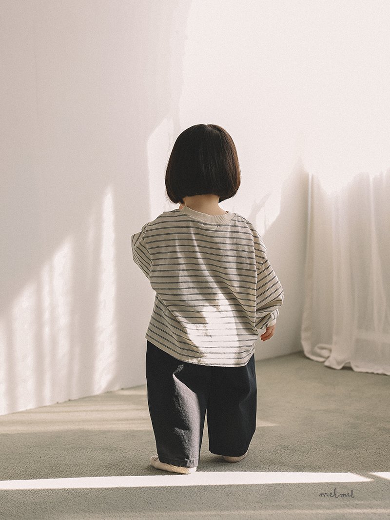 Melmel - Korean Baby Fashion - #babyboutique - Hip Pocket Pants - 6
