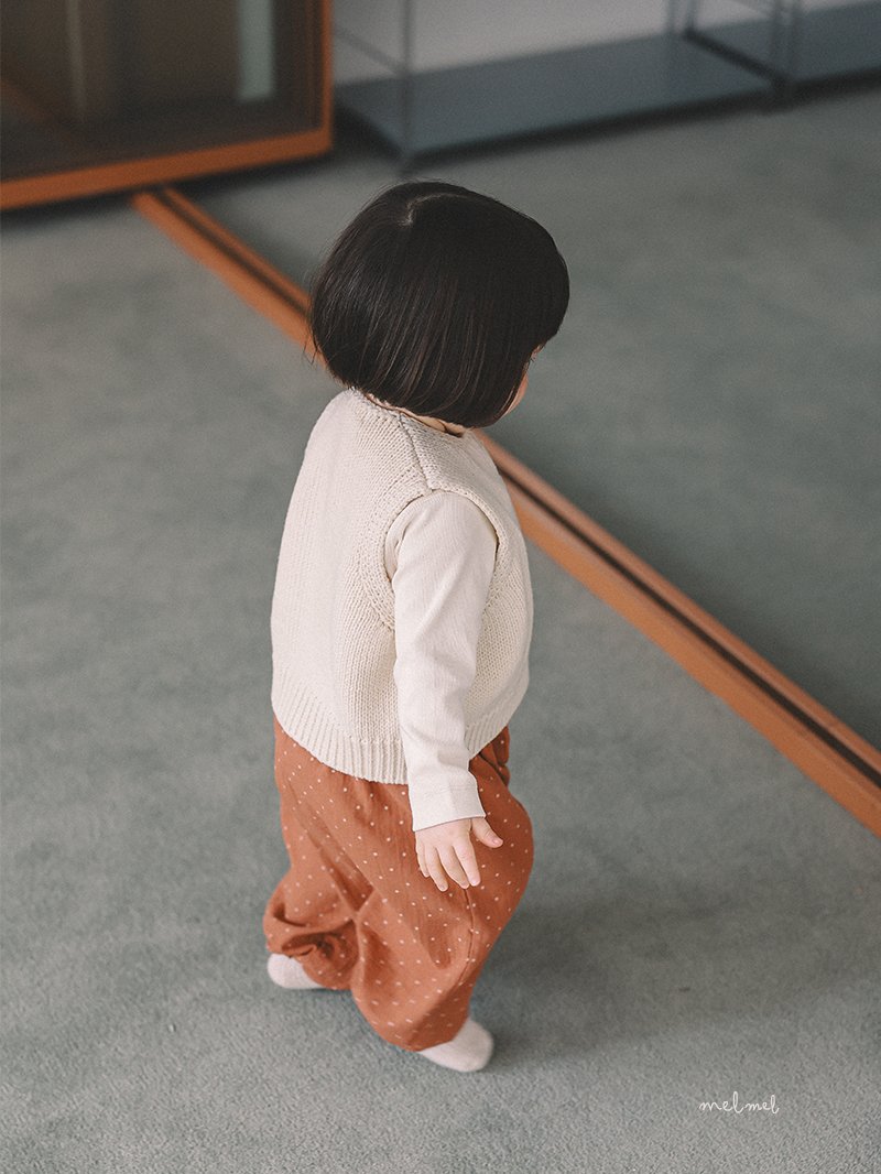 Melmel - Korean Baby Fashion - #onlinebabyshop - Dot Bloomer - 4