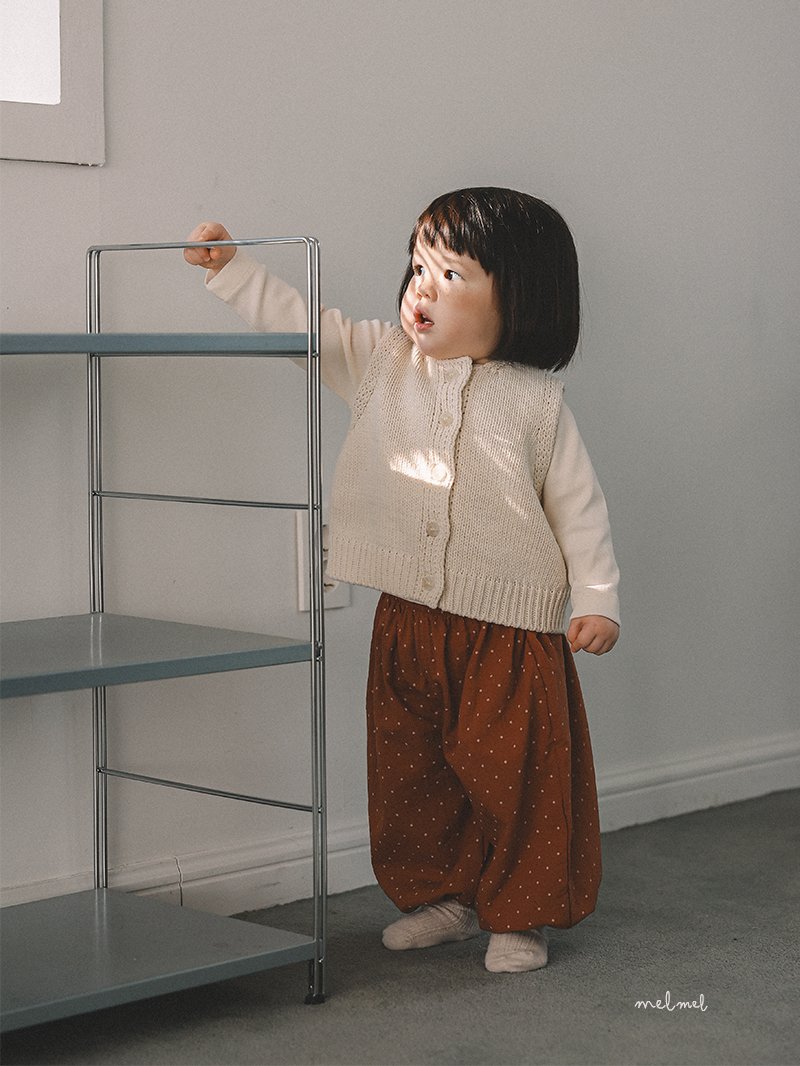 Melmel - Korean Baby Fashion - #babyboutique - Dot Bloomer - 5