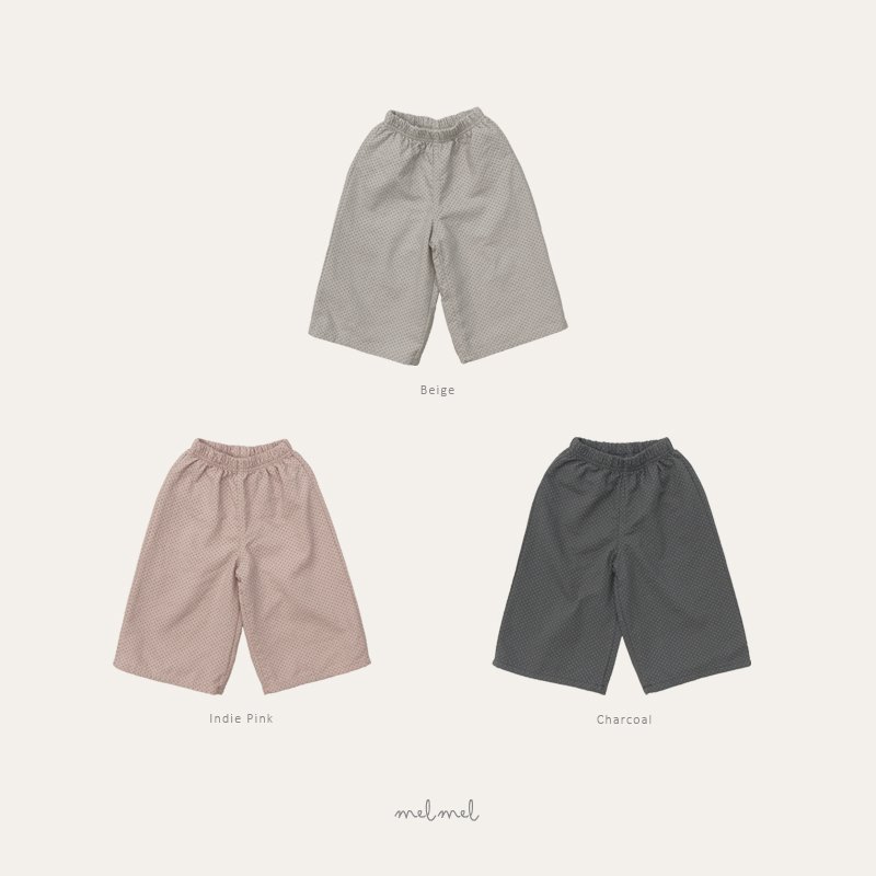 Melmel - Korean Baby Fashion - #babyboutique - Dot Wide Pants