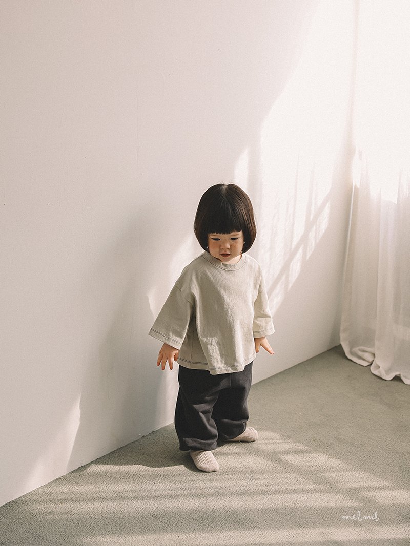 Melmel - Korean Baby Fashion - #babyboutique - Jogger Pants - 11