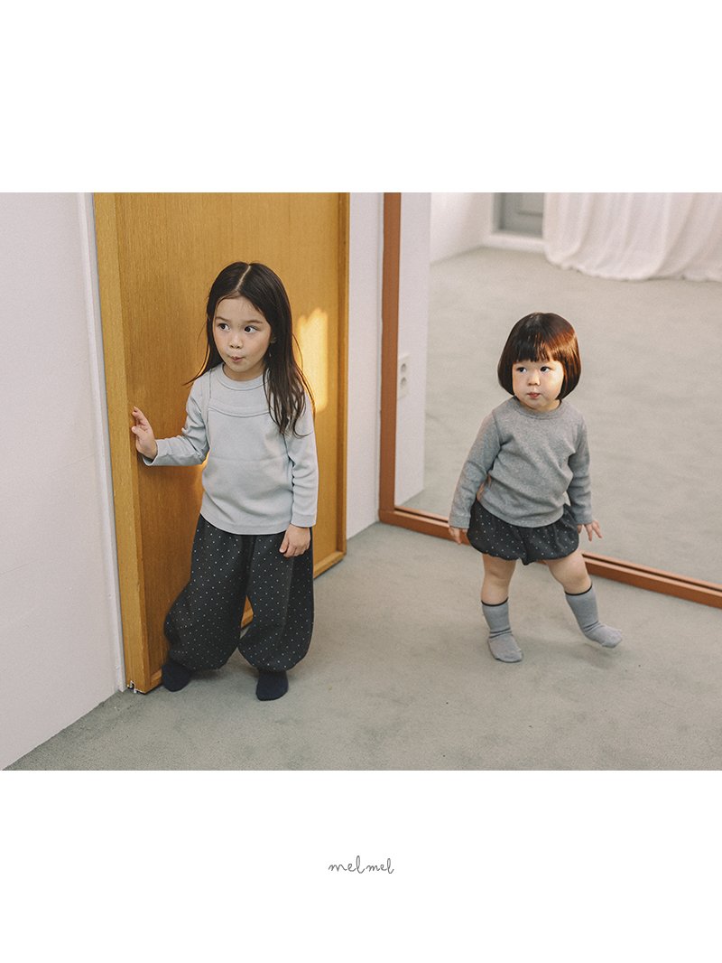 Melmel - Korean Baby Fashion - #babyboutiqueclothing - Dot Short Bloomer - 10