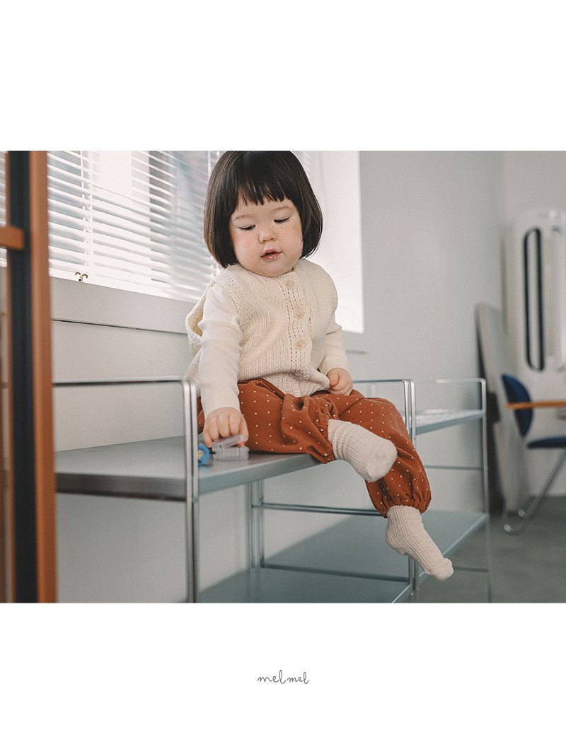 Melmel - Korean Baby Fashion - #babyfashion - Dot Bloomer - 8