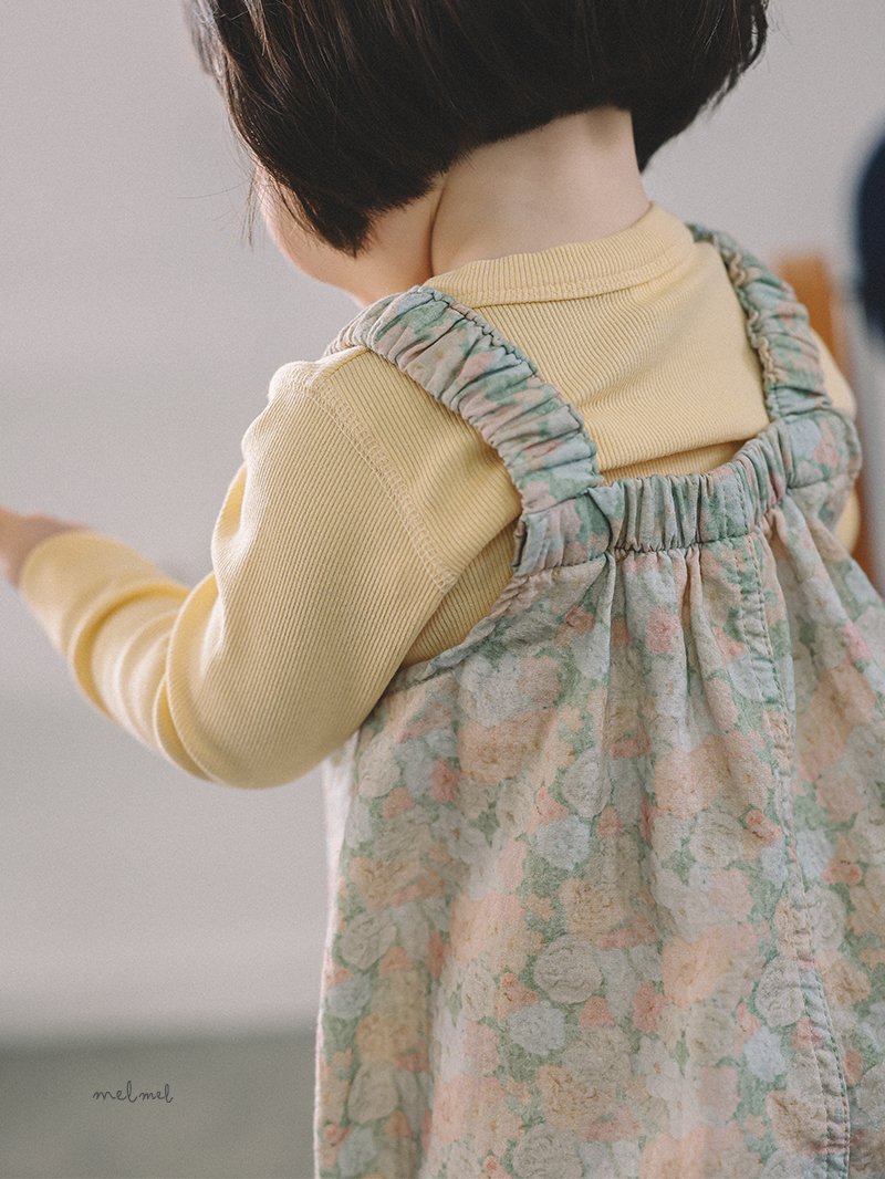 Melmel - Korean Baby Fashion - #babygirlfashion - Ribbed Tee - 10