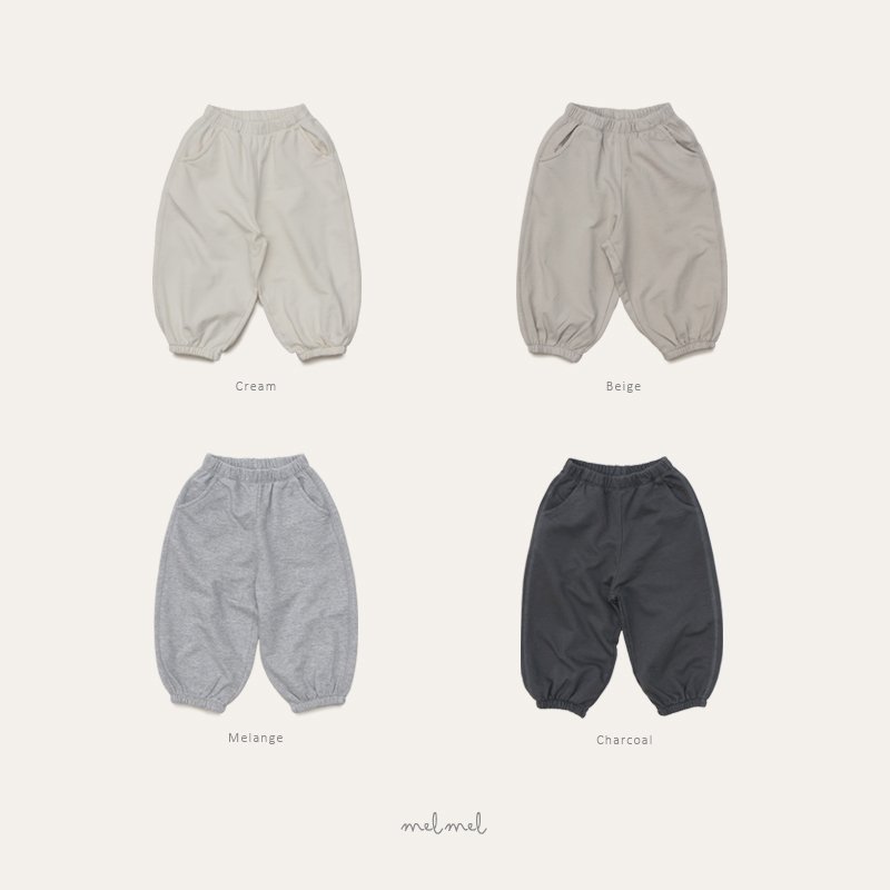 Melmel - Korean Baby Fashion - #babygirlfashion - Jogger Pants