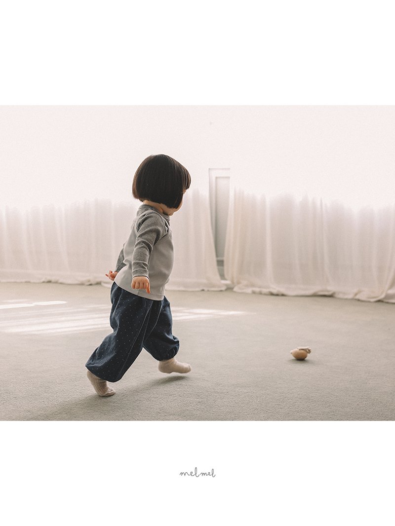 Melmel - Korean Baby Fashion - #babylifestyle - Dot Bloomer - 11