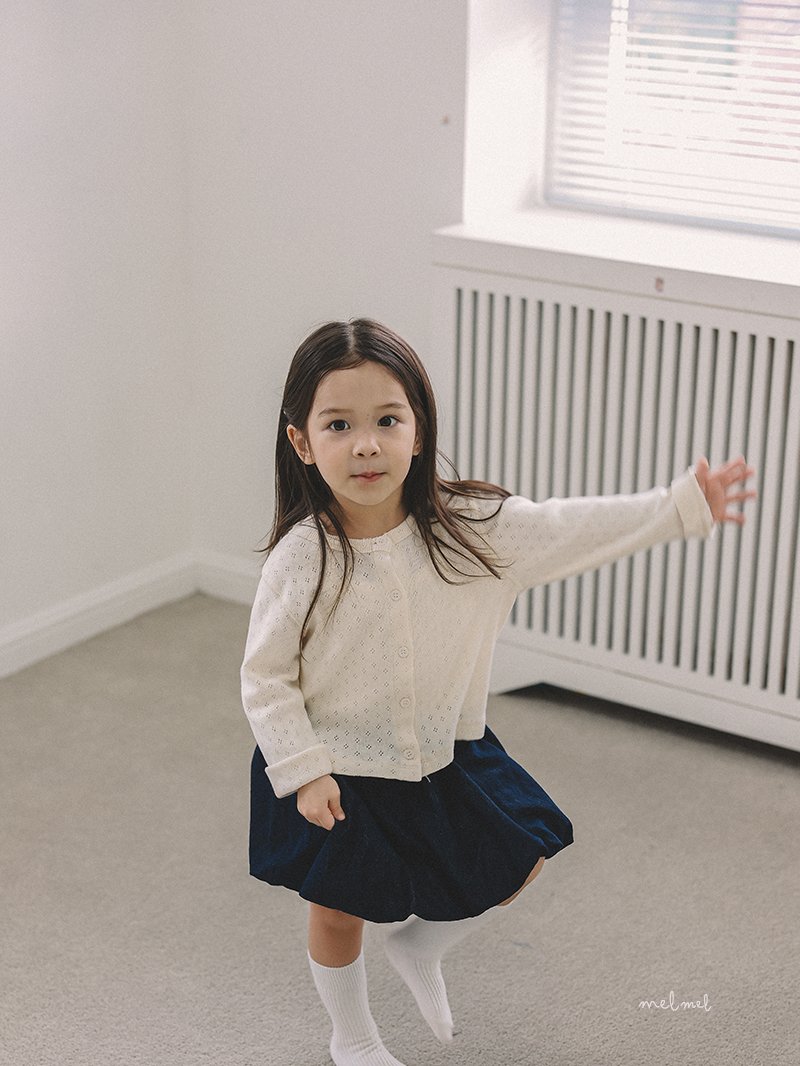 Melmel - Korean Baby Fashion - #babylifestyle - Balloon Denim Skirt - 9